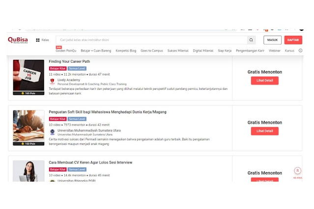 kursus online gratis