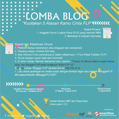 Ayo Ikutan Lomba Blogger FLP Bersama Smartfren dan Indiva Ayo Ikutan Lomba Blogger FLP Bersama Smartfren dan Indiva