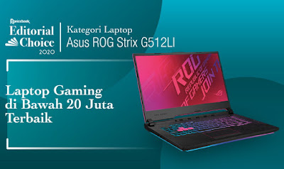 Laptop Gaming Dibawah 20 Juta Terbaik