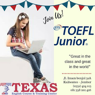 LKP Texas: TOEFL Primary dan Junior Terakreditasi Resmi