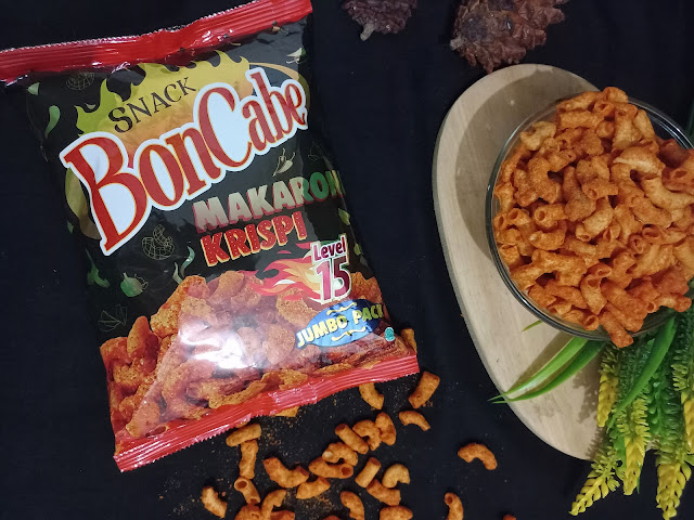 Snack BonCabe Makaroni Krispi Level 15