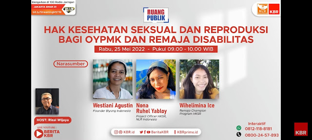 HKSR untuk OYPMK dan Disablitas