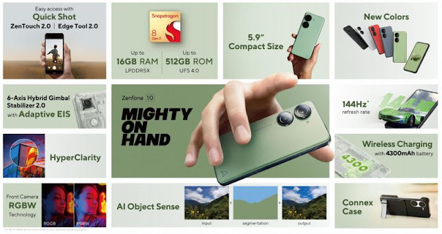 kecanggihan Zenfone 10