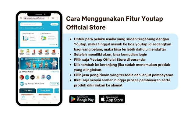 cara menggunakan fitur YOS